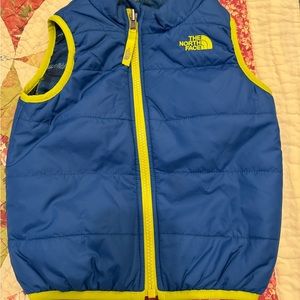 Toddler NorthFace Reversible Puffer Vest